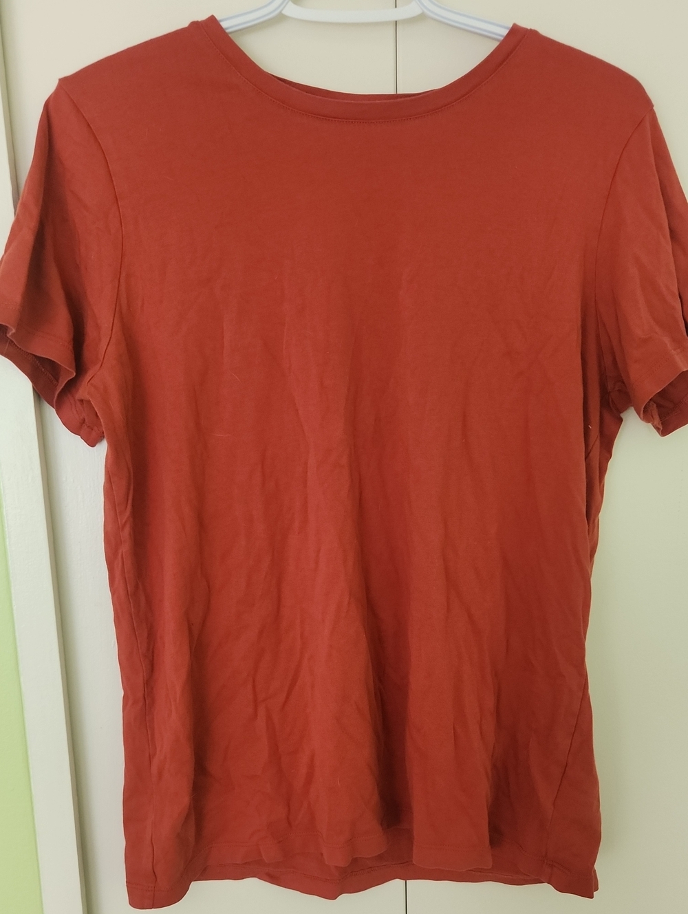 Lands End Orange T Shirt